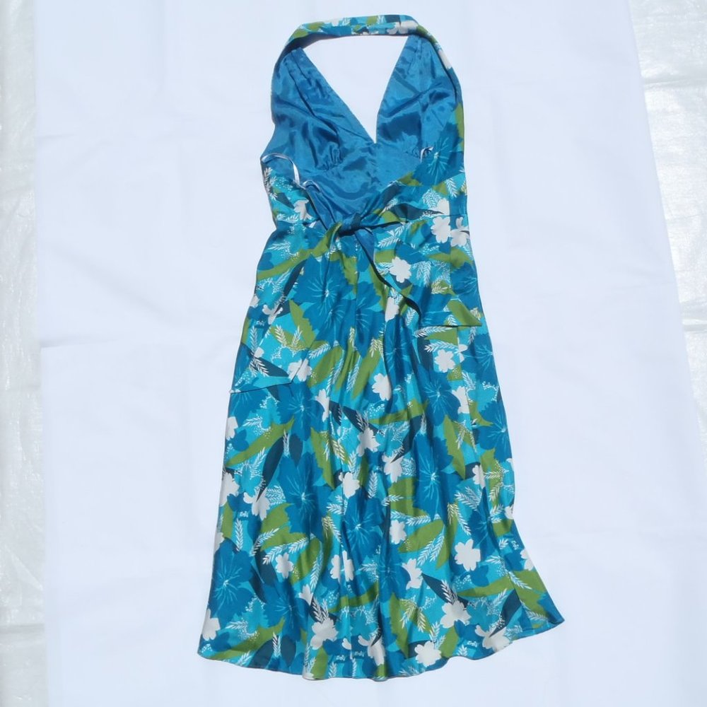 Laundry by Shelli Segal Halter Dress - Sz. 4 - EUC - Picture 3 of 10